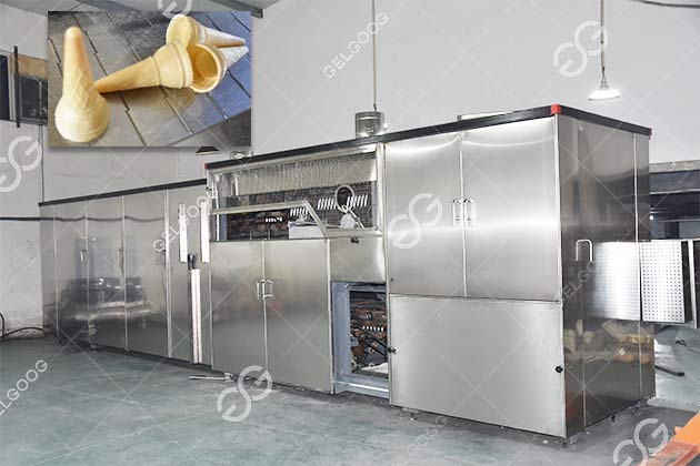 Automática Máquina Para Fabricar Conos De Oblea