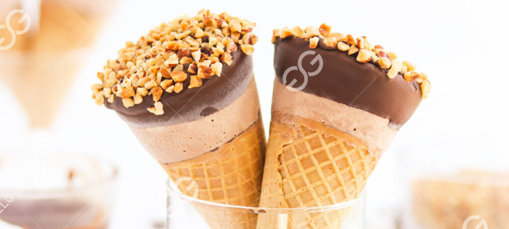 Mini Cono De Chocolate