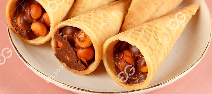 Mini Conos De Chocolate