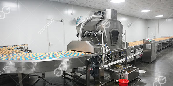 Línea Automática De Producción De Galletas Blandas