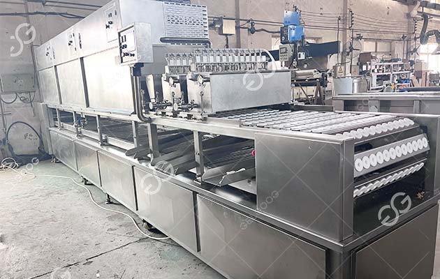 Máquina De Llenado Industrial De Conos De Helado