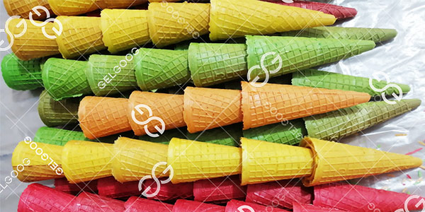 Maquina industrial para fabricar conos de helado