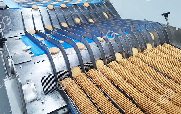 Línea de producción de galletas